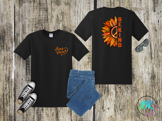 Be Kind Sunflower Tee 🌻🧡