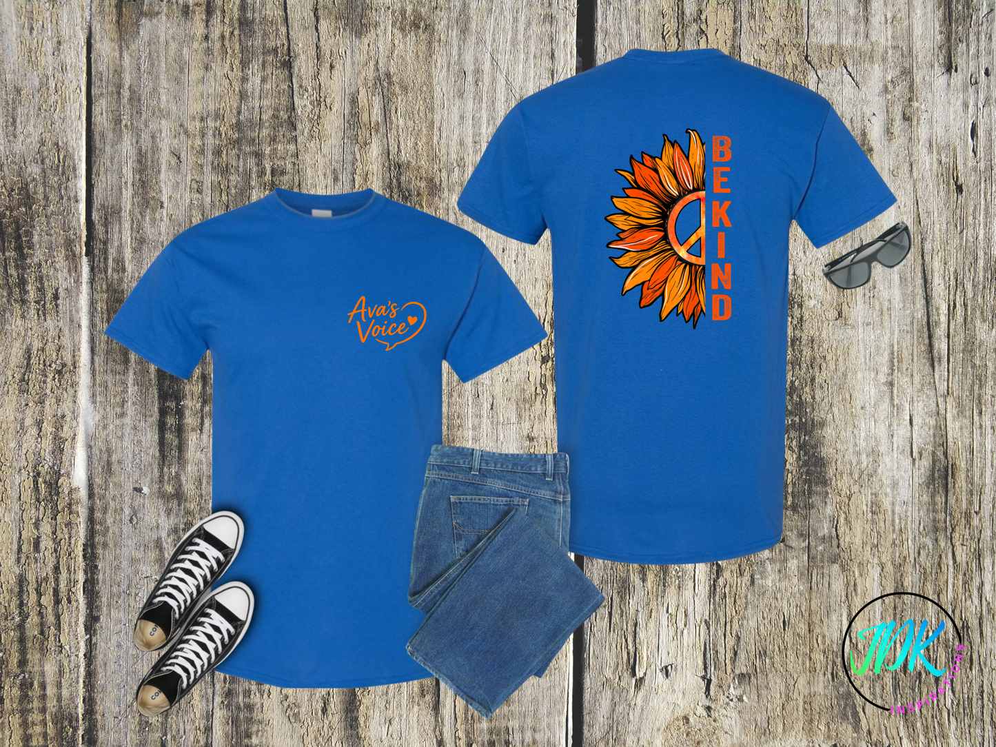Be Kind Sunflower Tee 🌻🧡