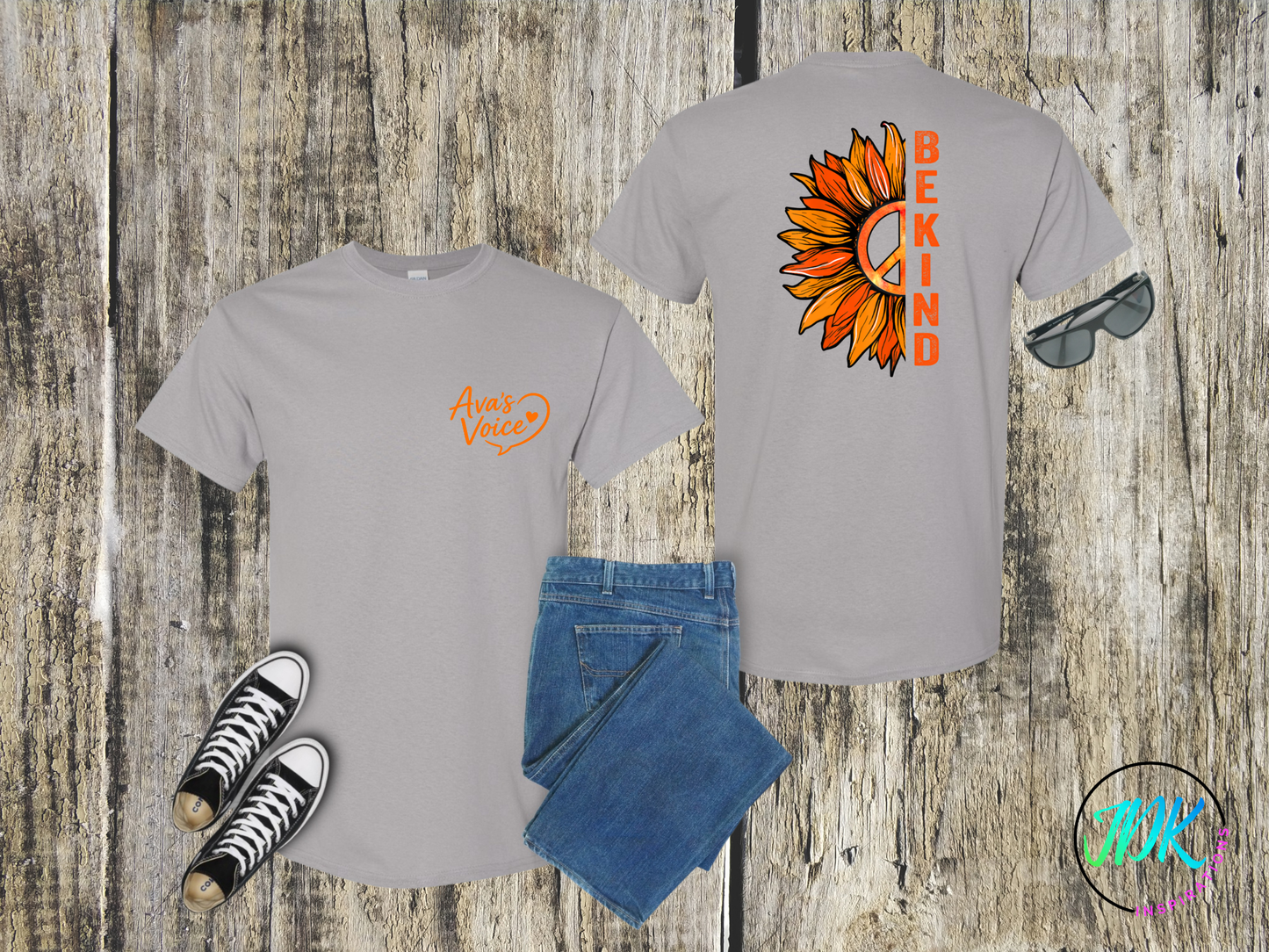 Be Kind Sunflower Tee 🌻🧡