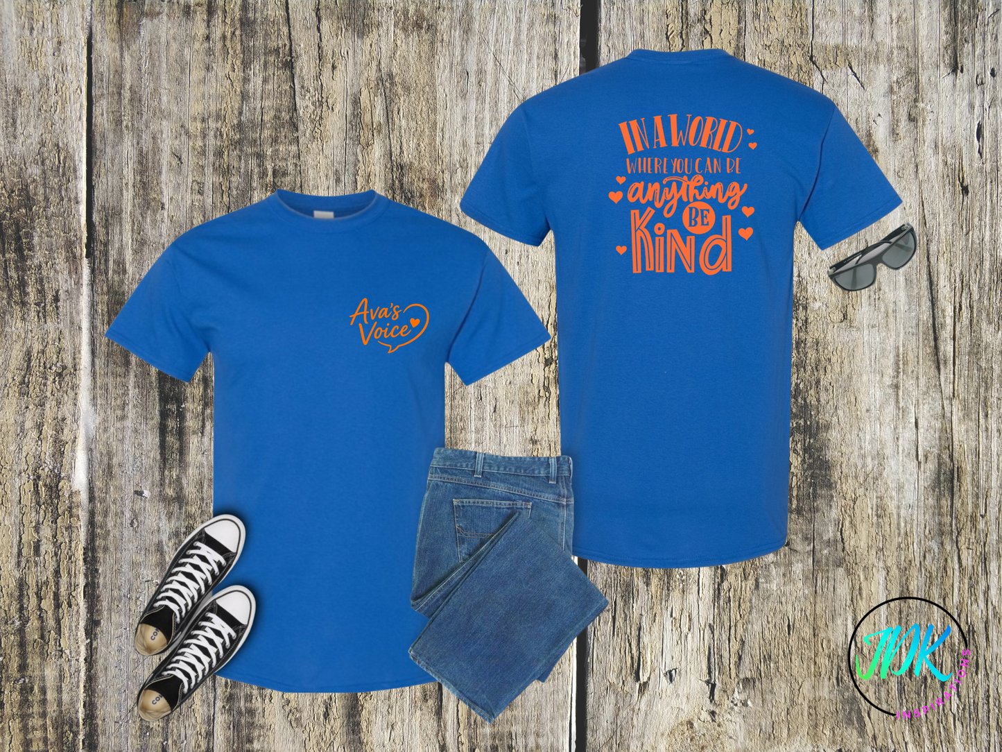 In a World… Be Kind Tee 🖤🧡