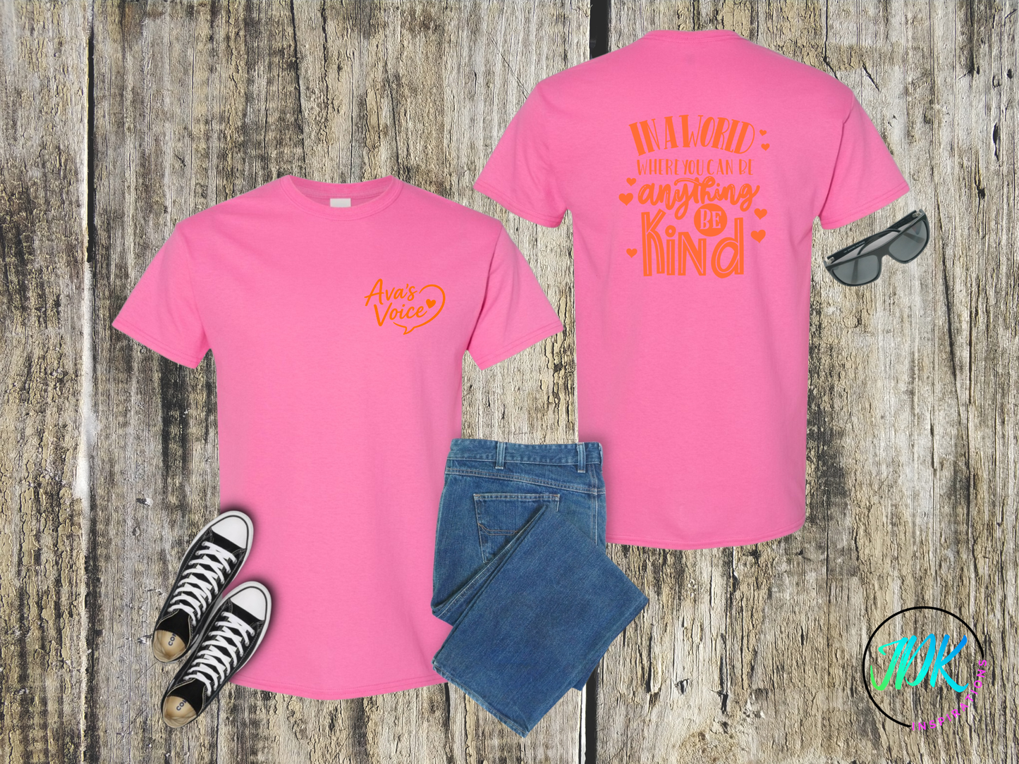 In a World… Be Kind Tee 🖤🧡