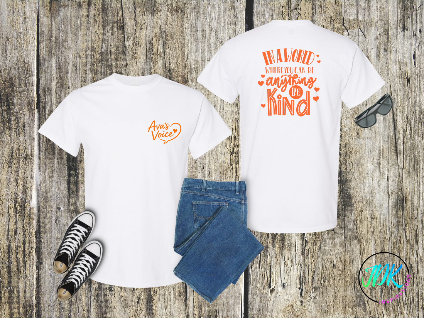 In a World… Be Kind Tee 🖤🧡