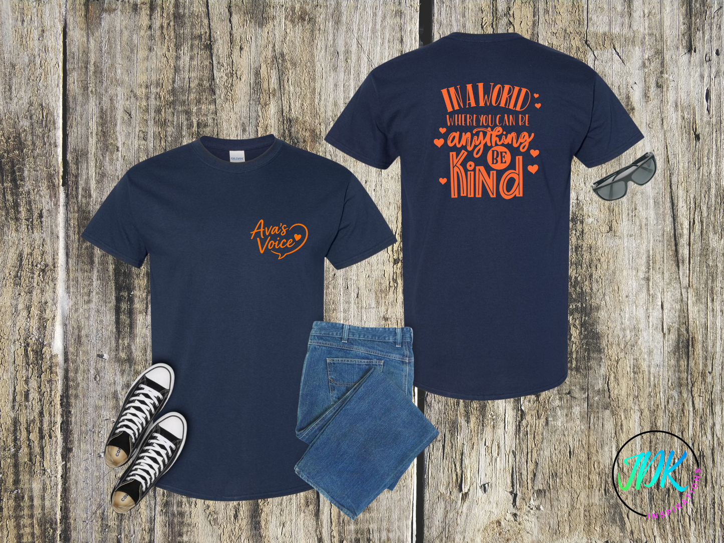 In a World… Be Kind Tee 🖤🧡